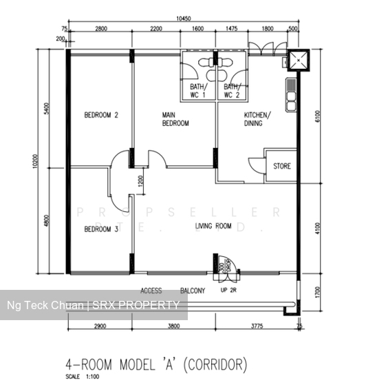Blk 101 Simei Street 1 (Tampines), HDB 4 Rooms #545163661